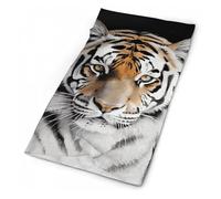 SLKMHFT Cache-cou imprimé tigre coupe-vent pour ski, moto, cyclisme, sports de plein air, tigre, 49,8 x 25 cm, Tigre, 19.6 x 9.84 inches