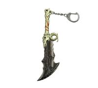 SLLOPL GOW Kratos Porte-clés hache Leviathan Lames du Chaos Cadeau pour Hommes Adolescents Jeu Fan Cosplay, Style 13, L