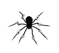 Sllowwa Araignées en plastique pour réfrigérateur - Aimant magnétique réaliste - Araignée amusante - 3D - Aimants de réfrigérateur réalistes - Décorations réalistes - Accessoire amusant pour la maison