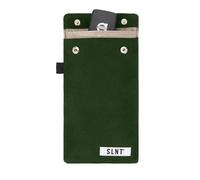 SLNT Signal Blocking Faraday Key Fob Case with Silent Pocket - Car Anti Theft Device Shields Against All Signal Types, Including RFID Blocking & Durable Faraday Bag, Fits Most Keyfobs (Olive, Small)