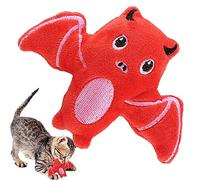 Sloane Jouets pour Chat à l'à Chat, Chauve-Souris Fantôme Citrouille Araignée, Oreiller en Peluche Mignon et Doux pour Chaton d'intérieur, Jouet Kicker pour Chaton, Dentition