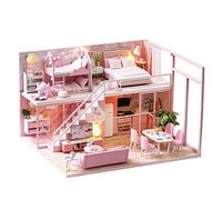 Sloane Kit de Maison modèle | Kit de Maison de Bricolage Mini Maison - Kits d'artisanat de Bricolage de Maison de Miniature pour Adultes pour Construire Un modèle de Petite Maison (sans