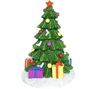 SLOCME Décorations de sapin de Noël pour aquarium - Statue de sapin de Noël pour réservoir à poissons Décoration de fêtes pour aquarium Betta Fish