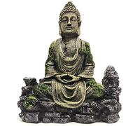 SLOCME Sculpture de Bouddha pour Aquarium - Décoration d'aquarium, Ornement, Statue de Bouddha pour Aquarium