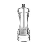 SLOFL Poivrier Moulin à Poivre Moulin À Sel Et Poivre Manuel Entièrement Transparent, Moulin À Poivre Professionnel Fraîchement Moulu pour La Cuisine À Domicile Moulin Poivre Moulin a Poivre