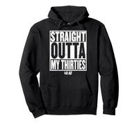 Slogan 40e Anniversaire Tout Droit sorti de Mes Trente Ans Sweat à Capuche