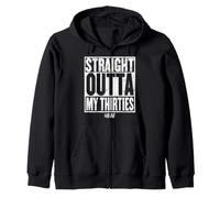 Slogan 40e Anniversaire Tout Droit sorti de Mes Trente Ans Sweat à Capuche