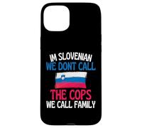 Slogan Amusant « I'm Slovenian Funny for All of Slovenian » Coque pour iPhone 15 Plus