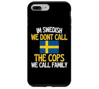 Slogan Amusant « I'm Swedish » pour Toute la Suède Coque pour iPhone 7 Plus/8 Plus