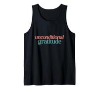 Slogan de Gratitude inconditionnelle pour sobriété Débardeur