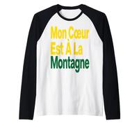 Slogan de Montagne Amour Aventure Nature Passion Manche Raglan