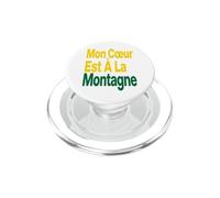 Slogan de Montagne Amour Aventure Nature Passion PopSockets PopGrip pour MagSafe