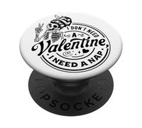 Slogan de Motivation Eat Sleep Gym Repeat PopSockets PopGrip Adhésif