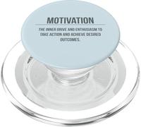 Slogan de motivation pour entrepreneur PopSockets PopGrip pour MagSafe