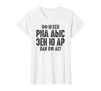 Slogan Drôle en Anglais Russian Russak Russes T-Shirt Graphique avec Valeur