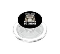 Slogan du café des Chats de Pallas T | Chat Grincheux du PopSockets PopGrip pour MagSafe