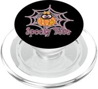 Slogan Halloween Mignon Effrayant bébé Meme Slogan Toile d'araignée GF PopSockets PopGrip pour MagSafe
