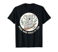 Slogan Koala Mignon « Spend Some Koala-TY Time » T-Shirt