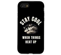 Slogan Malamute Stay Cool When Things Heat up Dog Lover Coque pour iPhone SE (2020) / 7/8