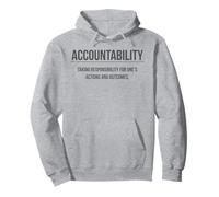 Slogan motivationnel Responsabilité Entrepreneur Sweat à Capuche