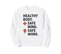 Slogan Professionnel pour la Semaine de la sécurité et Cadeau d'équipes industrielles Sweatshirt