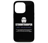 Slogan Stormtroopers Make Me Happy You Not So Much Coque pour iPhone 13 Pro