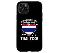 Slogan thaïlandais fière Femme thaïlandaise Amour thaïlandais Coque pour iPhone 11 Pro