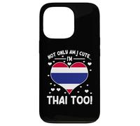 Slogan thaïlandais fière Femme thaïlandaise Amour thaïlandais Coque pour iPhone 13 Pro