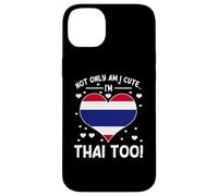 Slogan thaïlandais fière Femme thaïlandaise Amour thaïlandais Coque pour iPhone 14 Plus