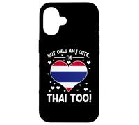 Slogan thaïlandais fière Femme thaïlandaise Amour thaïlandais Coque pour iPhone 16