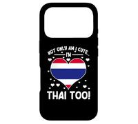 Slogan thaïlandais fière Femme thaïlandaise Amour thaïlandais Coque pour iPhone 17 Pro