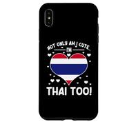 Slogan thaïlandais fière Femme thaïlandaise Amour thaïlandais Coque pour iPhone XS Max