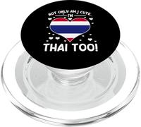 Slogan thaïlandais fière Femme thaïlandaise Amour thaïlandais PopSockets PopGrip pour MagSafe