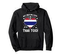 Slogan thaïlandais fière Femme thaïlandaise Amour thaïlandais Sweat à Capuche