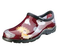 Sloggers Chaussures de Pluie et de Jardin imperméables Originales pour Femme - Sabots de Jardin d'extérieur à Enfiler - Fabriqué aux États-Unis avec Semelle intérieure Confortable de qualité