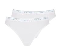 Sloggi 24/7 100 Tai 2P Femme, WHITE, 38