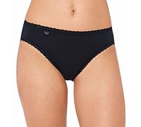 Sloggi Femme 24/7 Cotton Lace Tai C3p Bikini, Noir, 40 EU