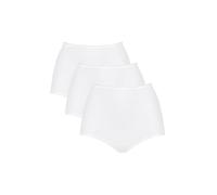 sloggi Femme 24/7 Microfibre Maxi C3p Culotte, Blanc, 50 EU