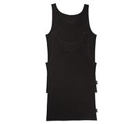 Sloggi 24/7 SH 02 Vest 2P, Débardeur Homme, Noir, Taille 5, Lot de 2