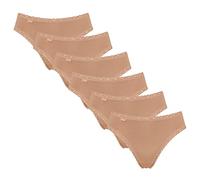 Sloggi 24/7 Tai C3P Culotte femme, coton, blanc, 40, 40