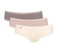 Sloggi 24/7 Weekend Hipster C3P Femme, SKIN - DARK COMBINATION, 38