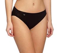 Sloggi 4 x Basic+ Cotton Rich Tai Brief Black 10