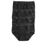 Sloggi - Basic+ - Lot de 4 slips Midi - Noir - 48