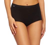 Sloggi Basic+ Maxi 3p, Culotte Gainante Femme, Noir, Taille 42, Lot De 3