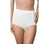 Sloggi Basic+ Maxi 3P Slip (Pack de 3) Femme, Blanc (White 01), 44