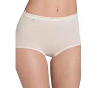 Sloggi Basic+ Maxi 3p Sloggi Basic+ Maxi - Lot de 3 - Culotte Taille Basse Femme - Très Confortable - Coton Doux et Respirant, avec Ceintures élastiques - Disponible du 40 au 60 Femme (Lot de 3)