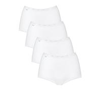Sloggi Femme Basic+ Maxi 4p Culotte, Blanc, 46 EU
