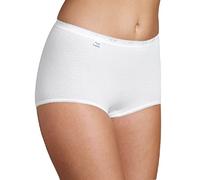 Sloggi Culotte Basic+ Maxi Gainante Femme Lot de 4 Blanc Taille 50