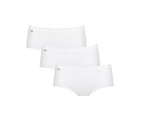 Sloggi Culotte Basic Midi Lot de 3 Coton Blanc Femme Taille 50