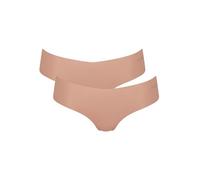 Sloggi – Slip Chic femme – Lot de 4 (3+1 gratuit) – Blanc – Taille 50